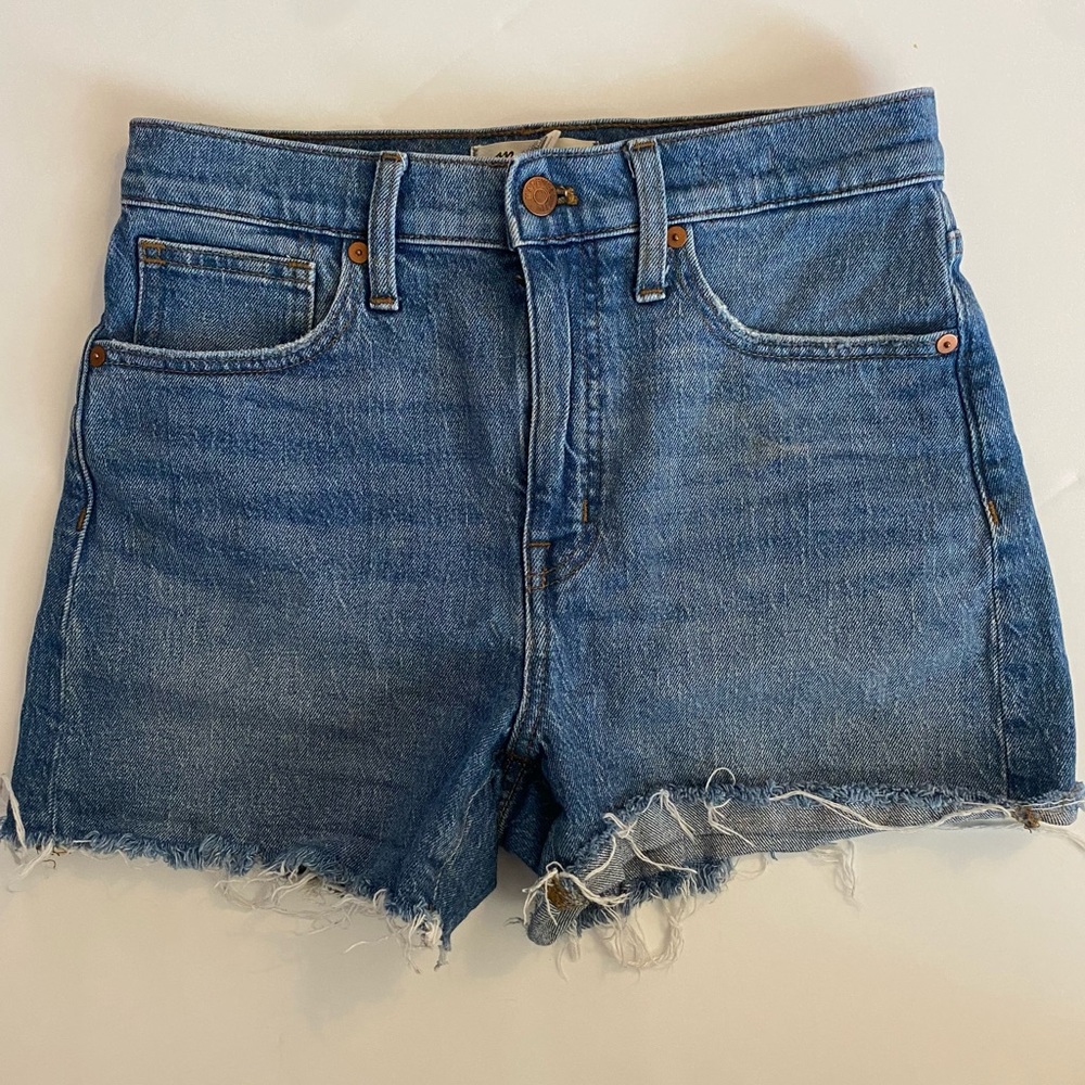 Madewell High Rise Denim Shorts Sz 26